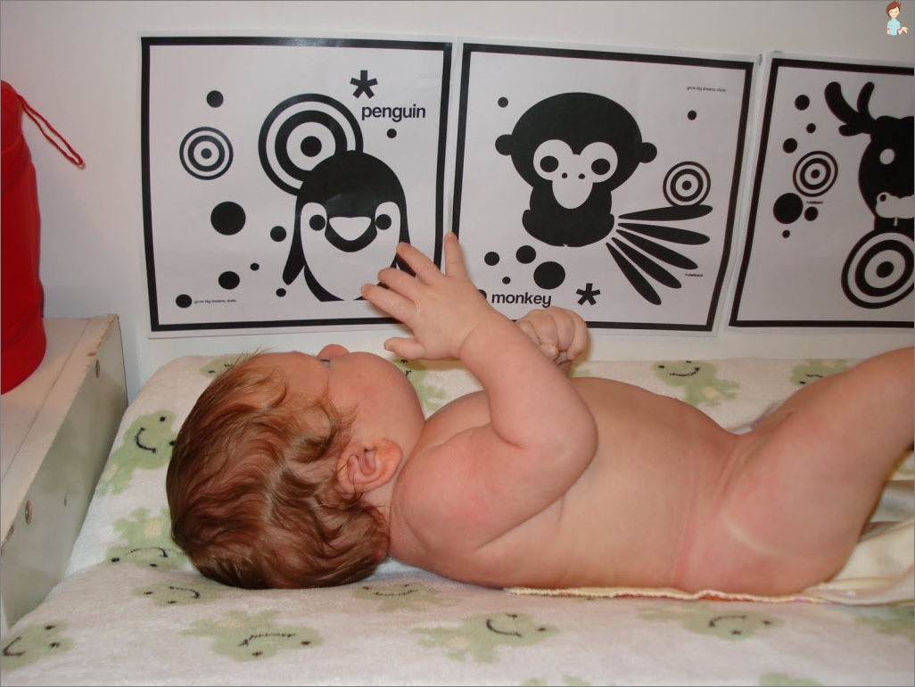 Schwarz-Weiß-Bilder für Neugeborene