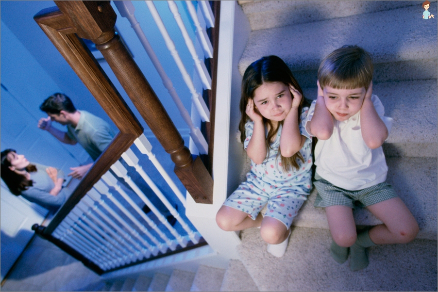 Conflictos familiares y niños