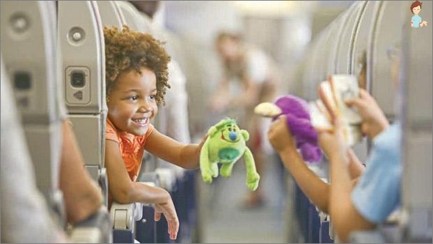 Qué tomar a un niño en el avión