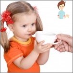Milch mit Hustenzadermuttern bei Kindern
