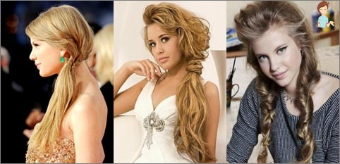 Beautiful hairstyles on September 1 for girls