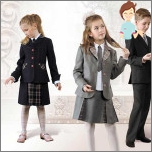 Clothing on September 1 for schoolchildren