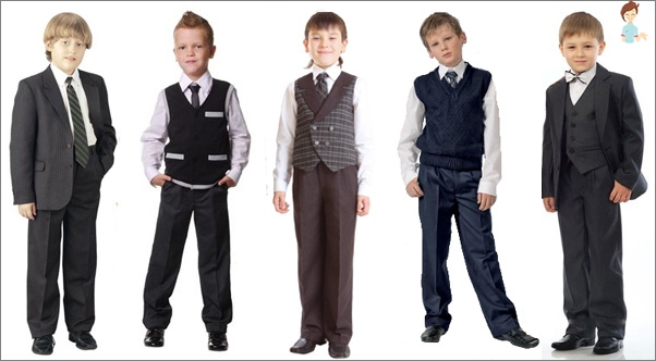 Clothing on September 1 for boys - Ties