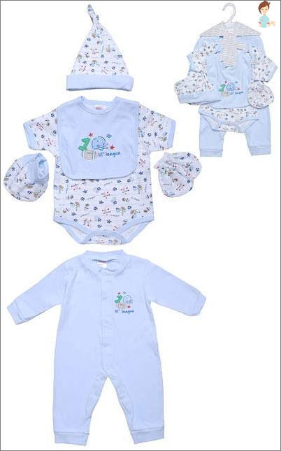 Alegeți haine pentru un băiat nou-născut
