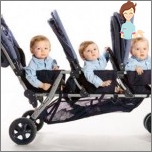 The best models of strollers for triple