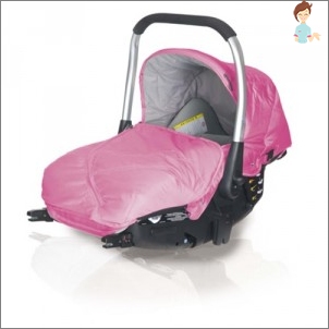 De beste modellen van autostoel voor een baby tot het jaar