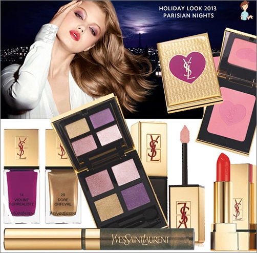 Vánoční make-up sbírka Yves Saint Laurent 2014