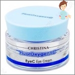 Creme für Leder um Eye Fluoroxygen + C Eyec Augencreme von Christina