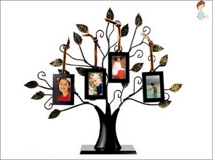 Cadru pentru fotografii sub forma unui copac de familie