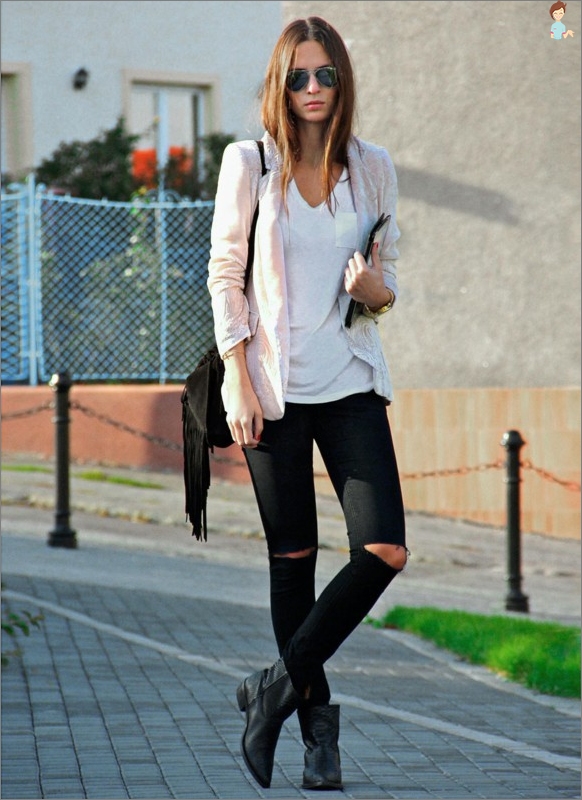 Botas con chaqueta