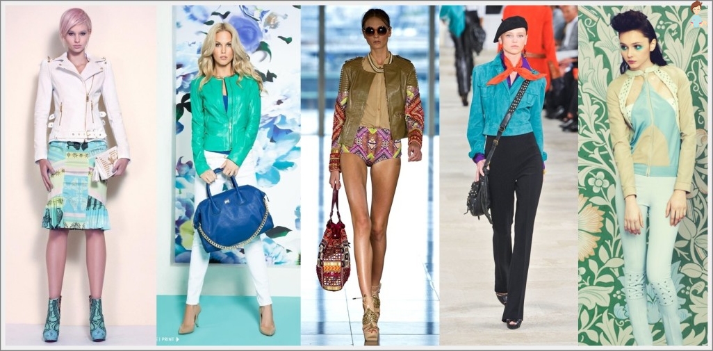 Fashionable women's jackets for spring 2014