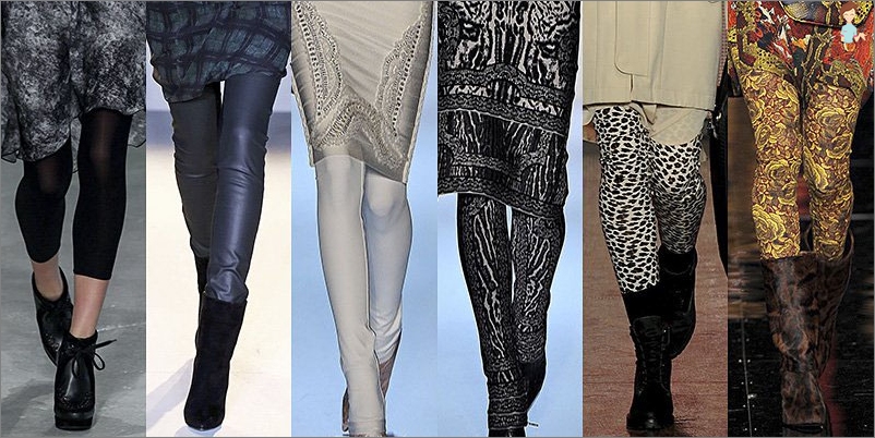 Women's fashion tights for autumn-winter 2013-2014