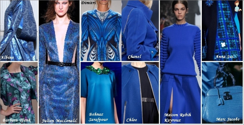 Fashionable colors in winter 2013-2014