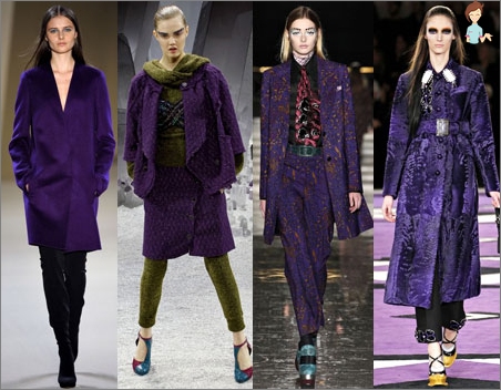 Fashionable colors in winter 2013-2014