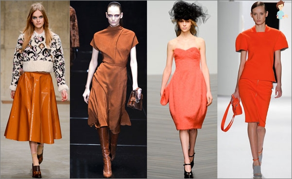 Fashionable colors in winter 2013-2014