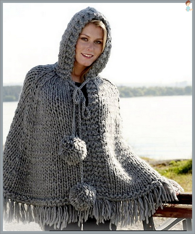 The most fashionable poncho for the fall of 2013