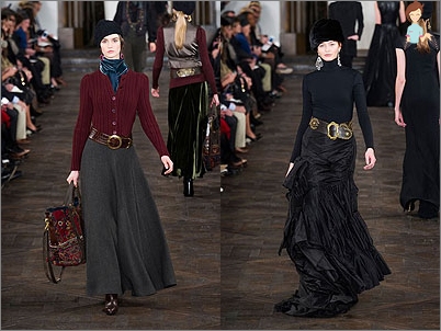 Fashion skirts in the floor 2013 autumn