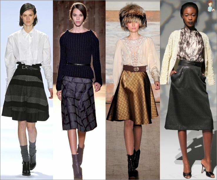 The most fashionable skirts of 2013