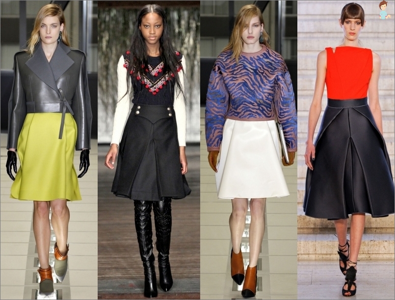 The most fashionable skirts of 2013