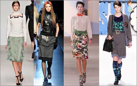 Las faldas más de moda de 2013