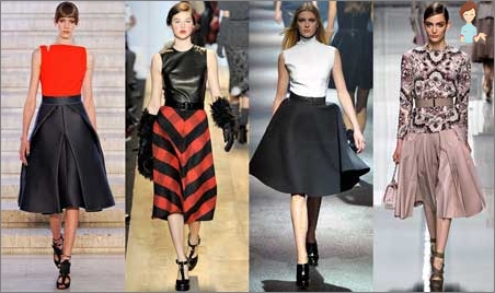 The most fashionable skirts of 2013