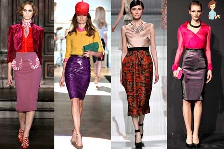 The most fashionable skirts of 2013