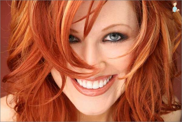 شعر عصرية 2013 - لون الشعر الأحمر