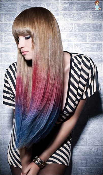 Fashionable hair coloring in 2013