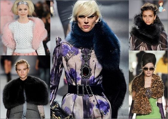 What accessories in fashion in winter 2013