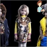 Moderne Kinderkleidung für Mädchen bis zu 10 Jahre - Winter 2016-2017