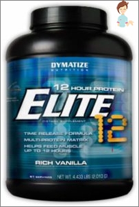 Elite 12 hodinový protein (dymatize)