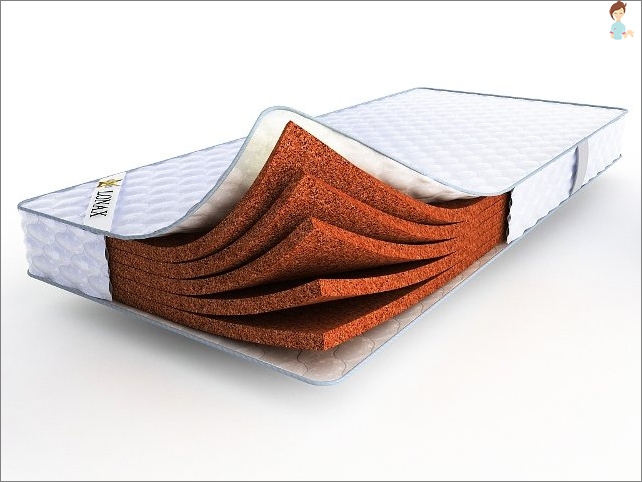 Orthopedic mattresses with coconut coir