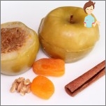 أطباق منخفض السعرات الحرارية - التفاح في الفرن