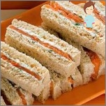 Sandwich mit Lachs
