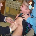 تطعيم أطفال المدارس