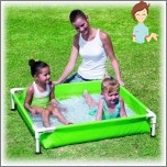 Piscina de quadro infantil