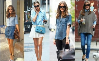 Style secrets: What to wear a denim shirt?