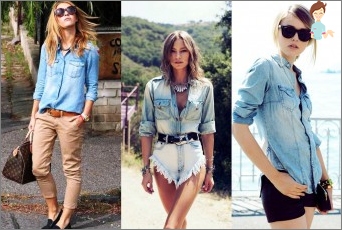 Style secrets: What to wear a denim shirt?