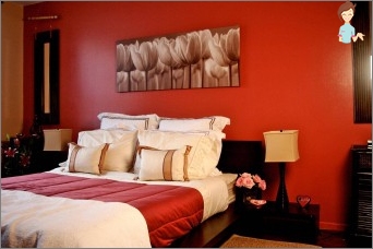 De kleur van de muren in de slaapkamer: hoe u een schaduw kiest