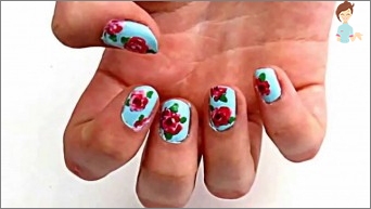 How to draw roses on the nails: the secrets of a beautiful manicure