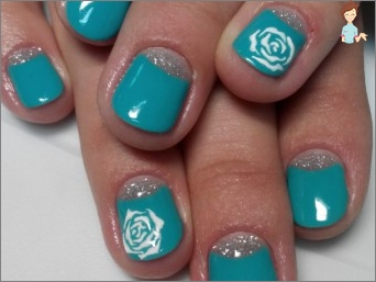 How to draw roses on the nails: the secrets of a beautiful manicure