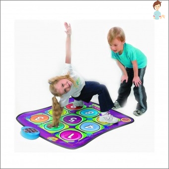 Tanzteppich - ein interessantes und nützliches Spielzeug für Kinder