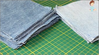 Patchwork aus Jeans: stilvoll, modischer und frischer Blick auf den Innenraum