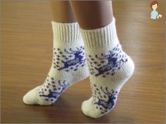 Kako potamniti vunene čarape: wahat, koji nitko neće primijetiti