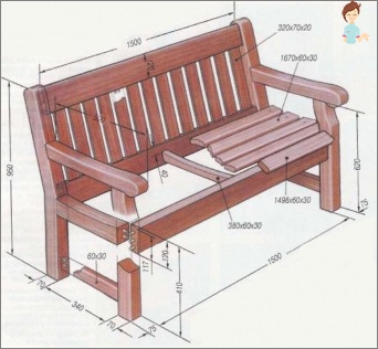 Benches for the cottage: Mastery with your own hands