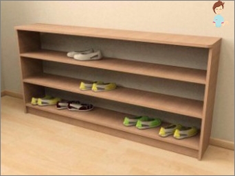 Shelf for shoes - do yourself