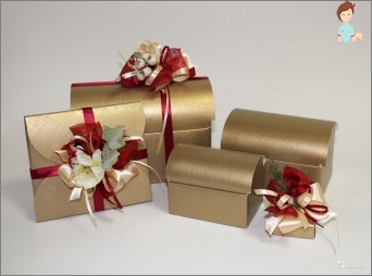 Packaging of paper gifts: options, schemes, decoration