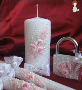 Velas do casamento