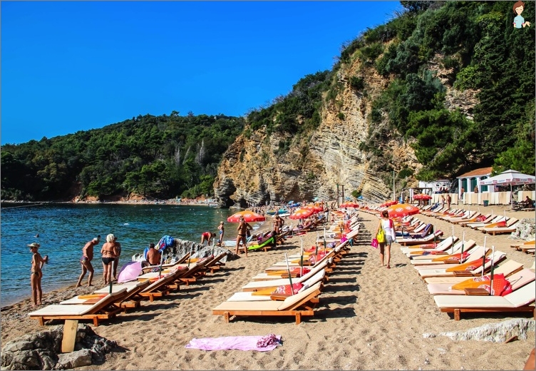 Černá Hora, pláž Beachichi