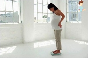 Gewichtset Tisch für Schwangerschaft